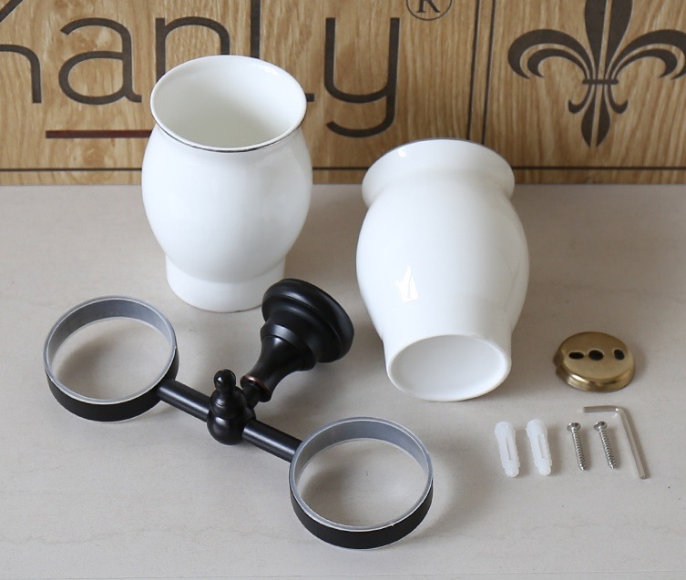 Hình thực tế cốc đựng bàn chải đánh răng Kanly GCK 08