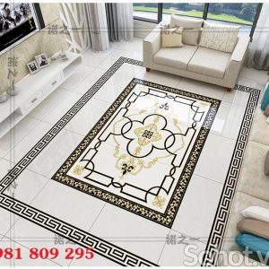 Mẫu gạch thảm trang trí phòng khách, đại sảnh, hiên nhà