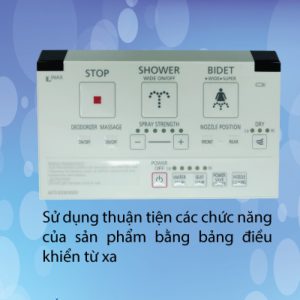 Nắp Điện Tử INAX CW-KA22AVN (CWKA22AVN) Bảng Điều Khiển Từ Xa