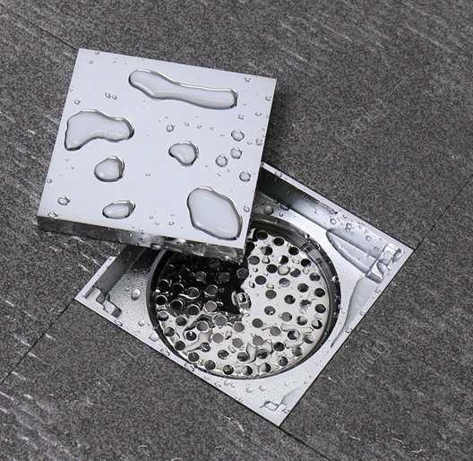 Hình ảnh thực tế phễu thoát sàn Kanly CHP 10