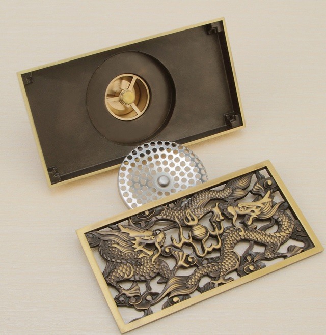 Hình ảnh thực tế phễu thoát sàn Kanly GCP 82