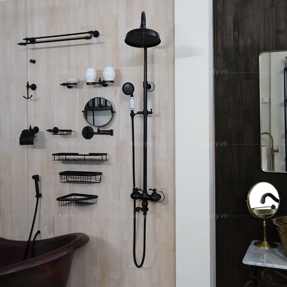 Hình ảnh thực tế sen tắm GCS11B nóng lạnh Kanly