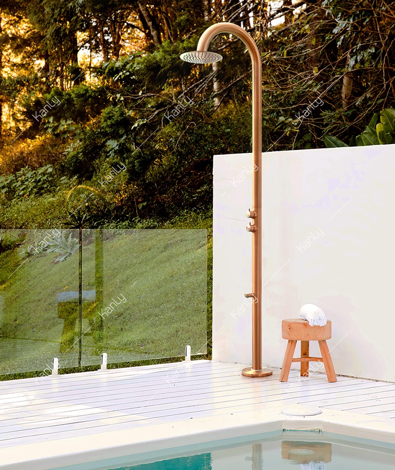 Hình ảnh thực tế sen tắm đứng KLS 9007 RG Kanly nóng lạnh