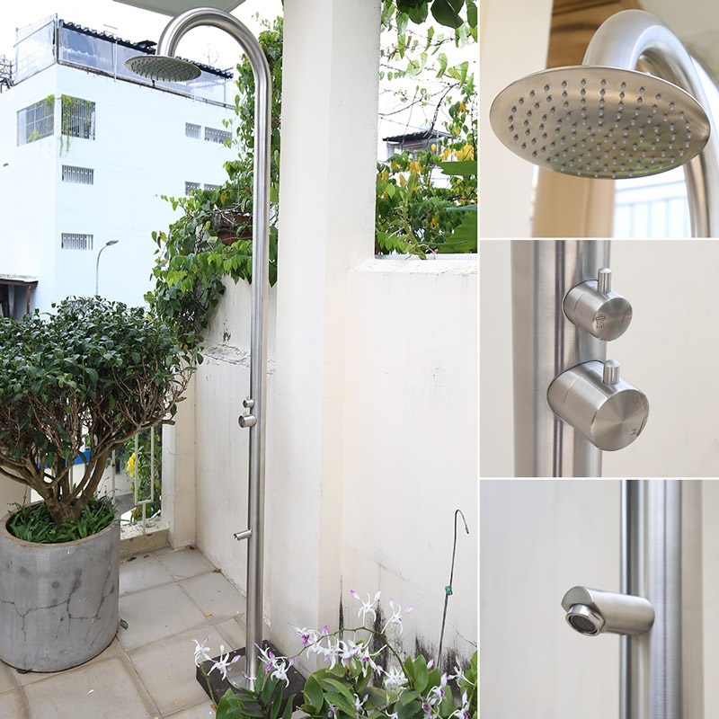 Hình ảnh thực tế sen tắm đứng KLS9007 Kanly nóng lạnh