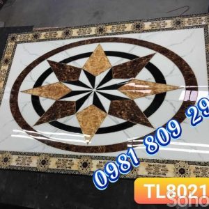 Thảm gạch ngôi sao trang trí không gian mới