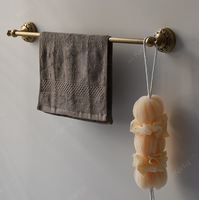 Hình ảnh thực tế thanh treo khăn Kanly GCH 11