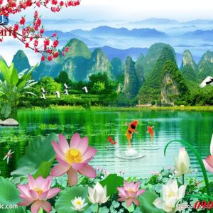Tranh 3d Phong cảnh PCM293