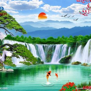 Tranh 3d Phong cảnh PCM312