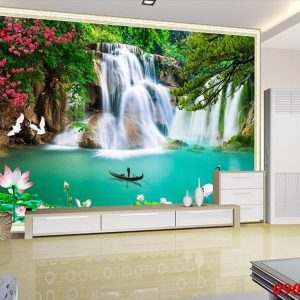 Tranh gạch 3d phòng khách STM228