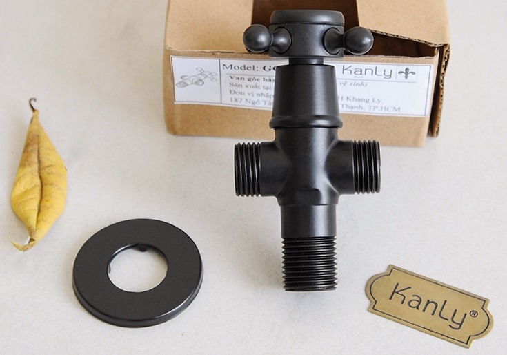 Hình ảnh thực tế van T chia nước Kanly GCV 12B 