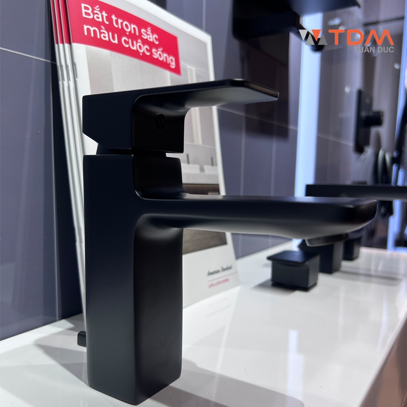 Hình thực tế vòi rửa mặt WF 1301MB màu đen