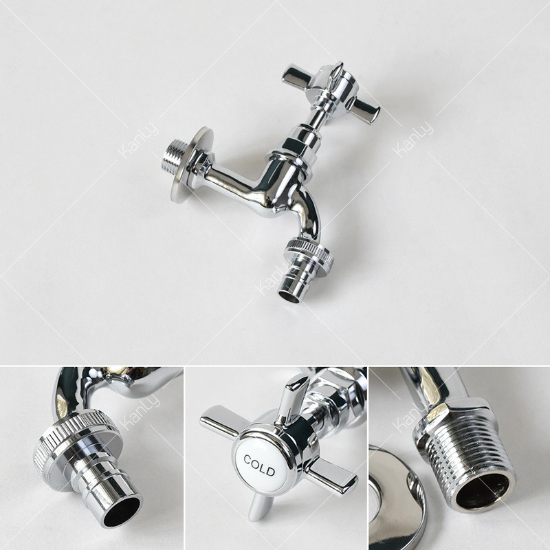 Hình ảnh thực tế vòi lạnh gắn tường CHT 01