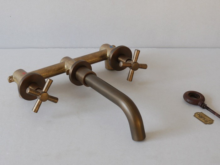 Hình ảnh thực tế vòi chậu rửa Kanly đồng thau GCT07