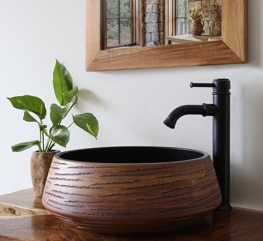 Hình ảnh thực tế vòi chậu rửa Kanly đồng thau GCA20 B