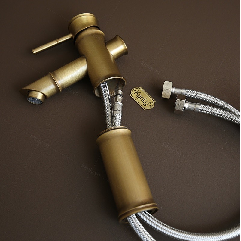 Hình ảnh thực tế vòi lavabo Kanly GCV 02